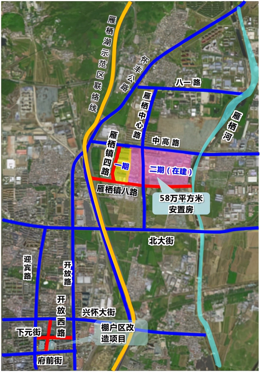 怀柔新城街区划分图片