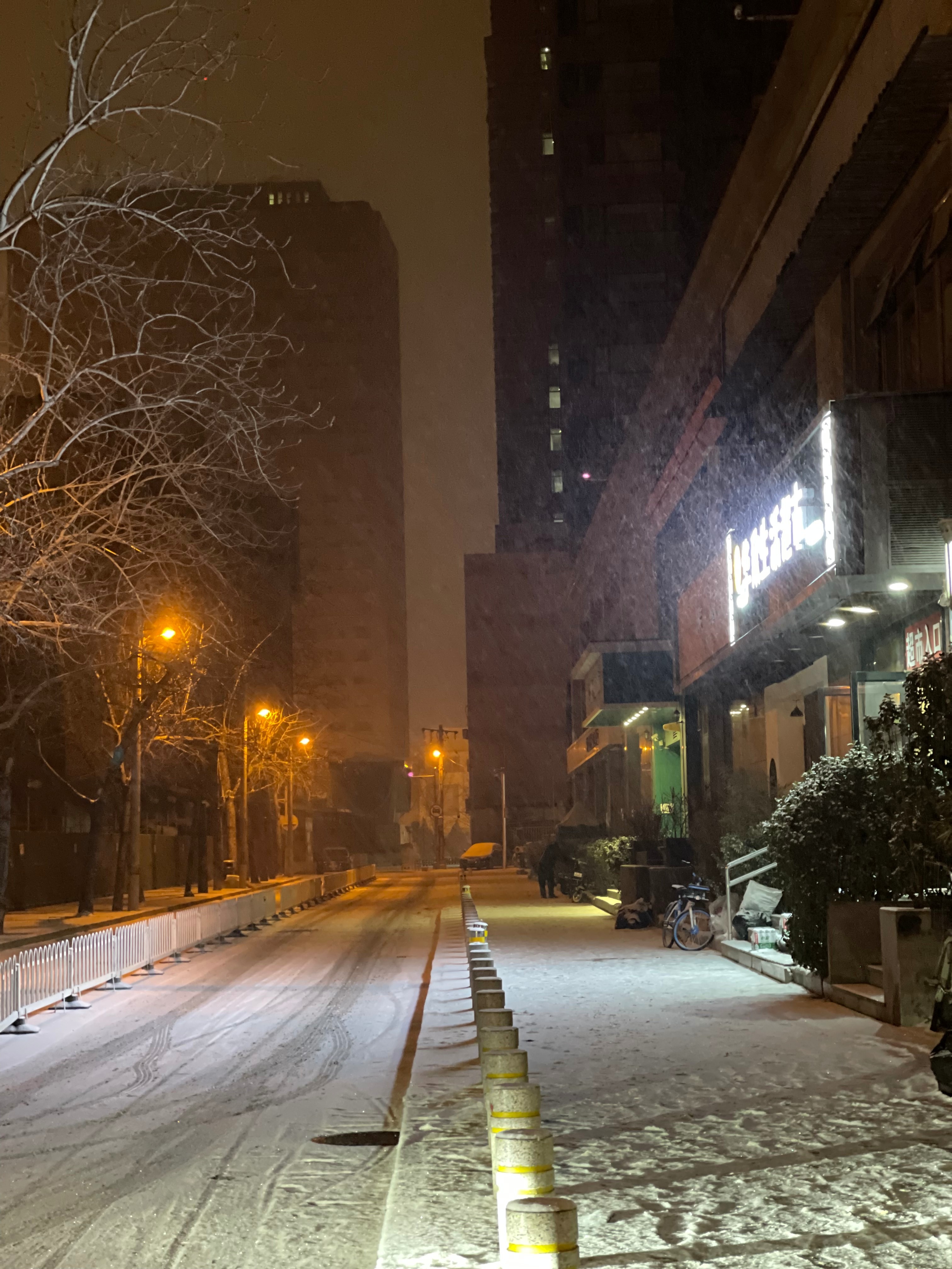 北京冬天夜景图片图片
