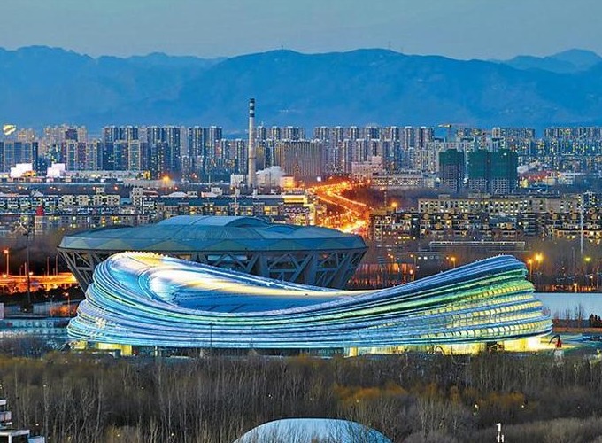 北京冬奥会国家速滑馆图片