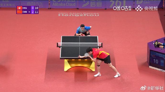 樊振东晋级亚运会乒乓球男单决赛 中国队提前锁定男单金牌
